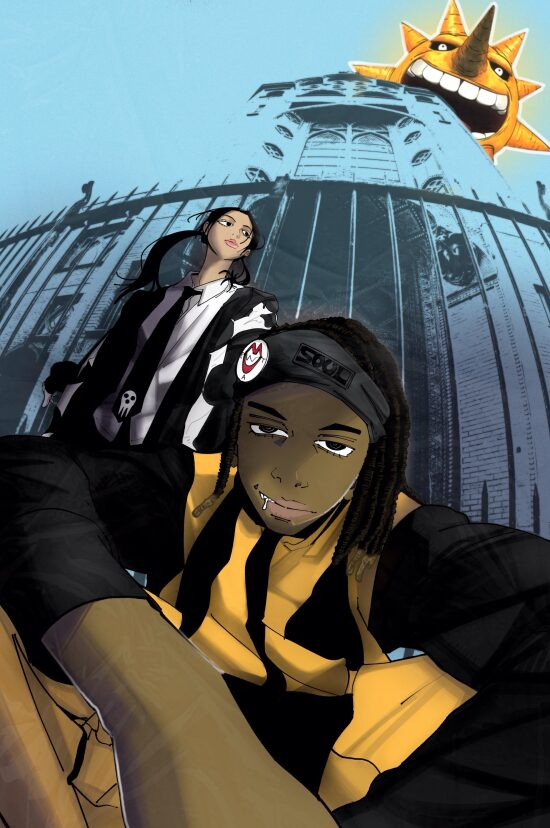 "SOUL EATER" PHOTOSHOOT ILLUSTRATION